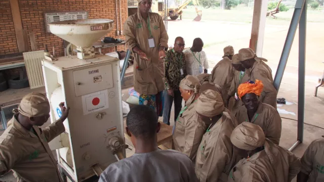 AfricaRice and CNRA strengthen capacity 15